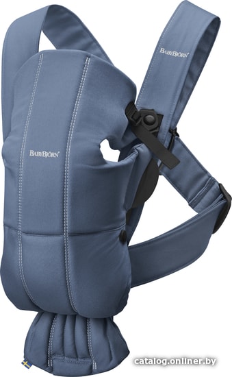 

Рюкзак-переноска BabyBjorn Mini Cotton (vintage indigo)