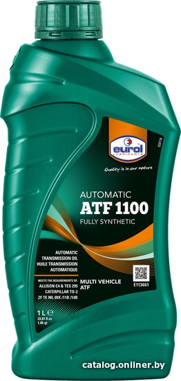 

Трансмиссионное масло Eurol ATF 1100 1л