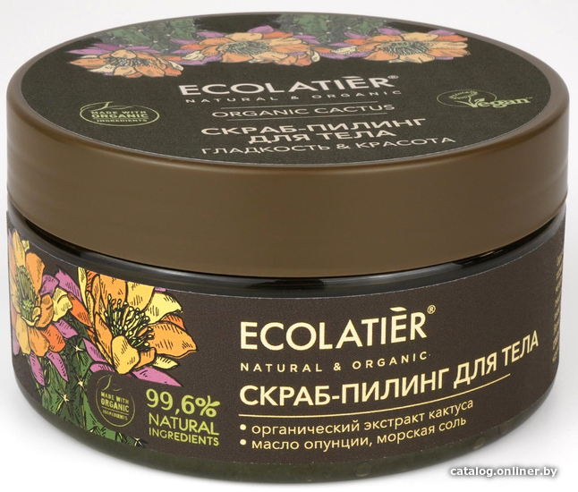 

Ecolatier Скраб для тела Green Cactus Гладкость & Красота 300 г