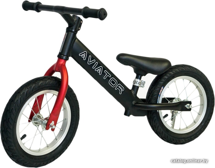 

Беговел Begoo Aviator Air (матовый черный/красный)