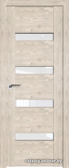 

Межкомнатная дверь ProfilDoors 2.81XN R 90x200 (каштан светлый, стекло белый триплекс)