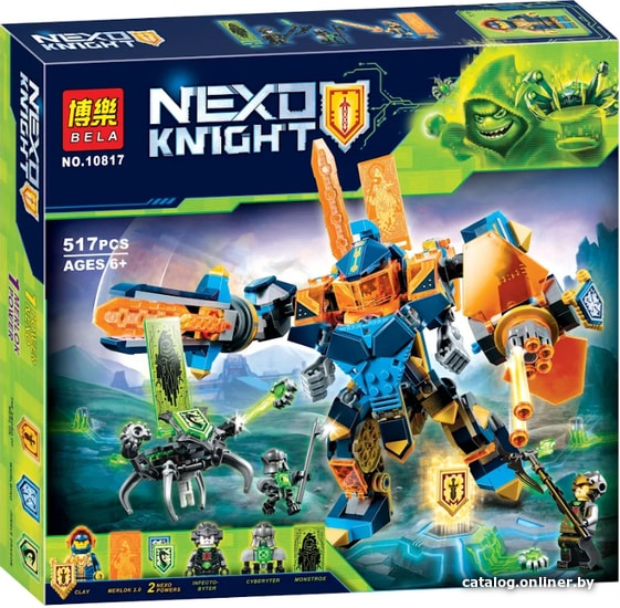 

Конструктор Bela Nexo Knight 10817