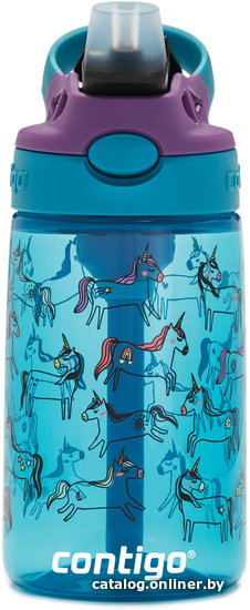 

Бутылка для воды Contigo Easy Clean 2127477 (единороги)