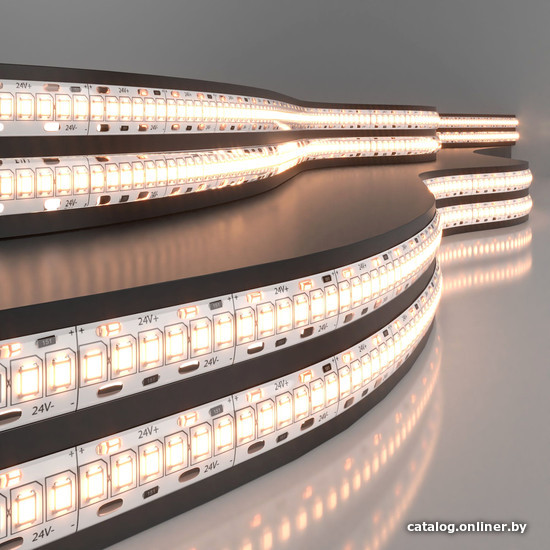 

Светодиодная лента Elektrostandard 24V 16W 240Led 2835 IP65 теплый белый, 5м
