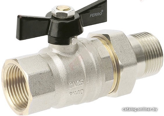 

Запорная арматура Ferro Шаровой кран Hercules 1/2” бабочка KSH1