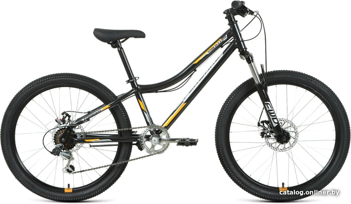 

Велосипед Forward Titan 24 2.2 disc 2021 (черный)