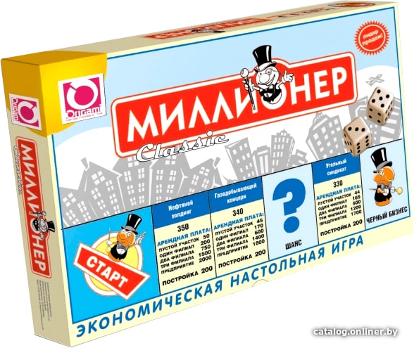 

Настольная игра Origami Game Миллионер. Classic 00109