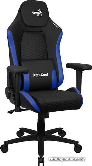 

Кресло AeroCool Crown Leatherette (черный/синий)