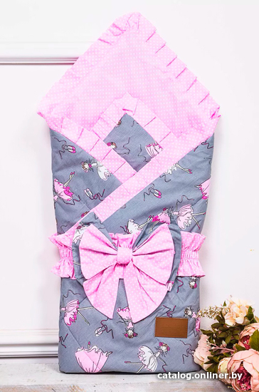 

Комплект для выписки Amarobaby Happy AMARO-6003-BS (балерины, поплин/бязь)