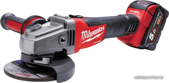 

Угловая шлифмашина Milwaukee M18 CAG125X-502X Fuel 4933448866 (с 2-мя АКБ)