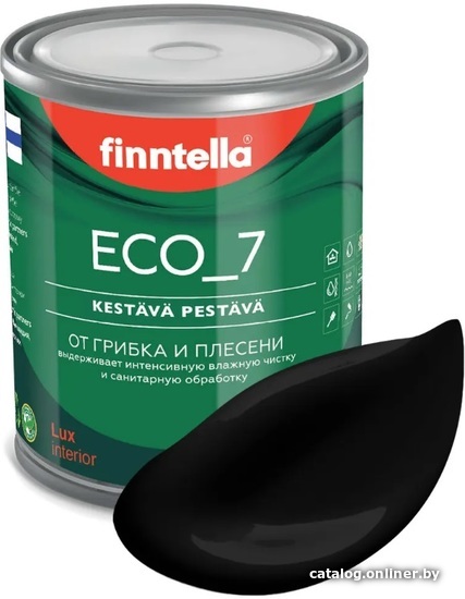 

Краска Finntella Eco 7 Black F-09-2-1-black 0.9 л (черный)