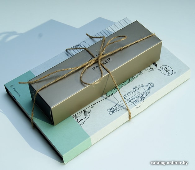 

Подарочный набор Padarunki Набор ручка Parker Jotter CT + блокнот ThINKme PSTS