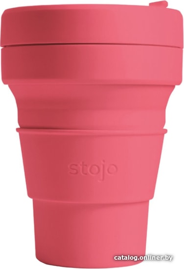 

Многоразовый стакан Stojo S1-PNY-C (пион, 0.355 л)
