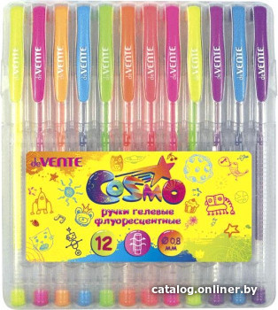 

Набор гелевых ручек deVente Cosmo Fluo 5051420 (12шт)