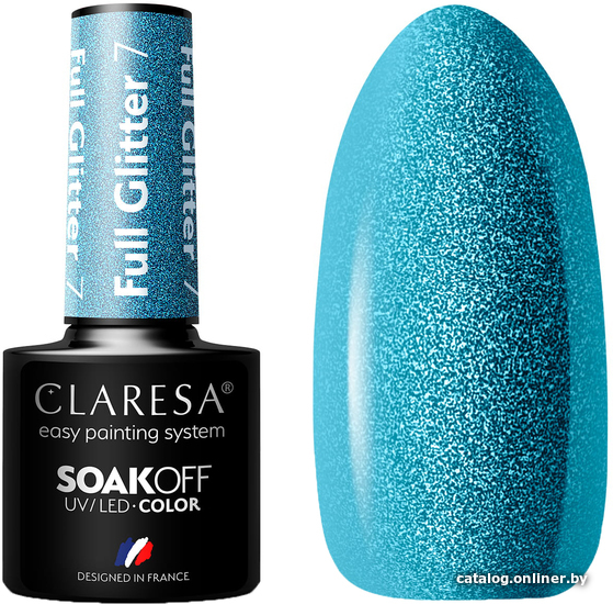 

Гель-лак Claresa Hybrid Full Glitter 7 5 мл