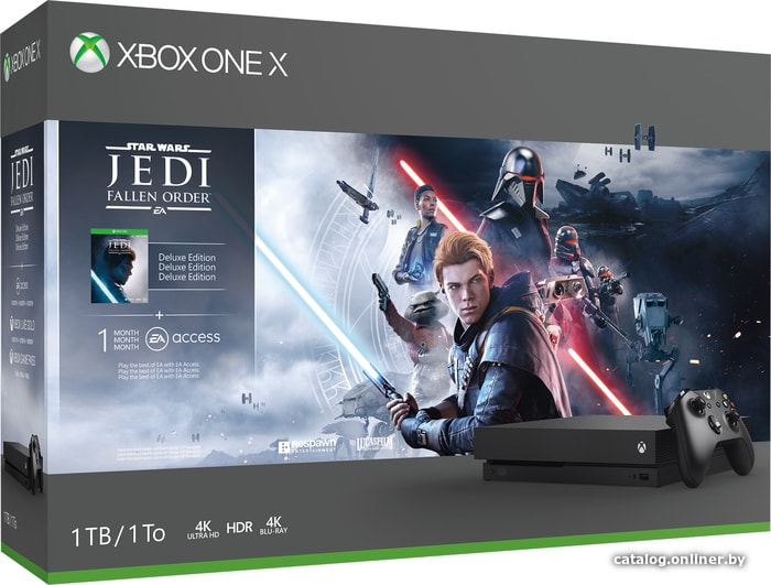 Microsoft Xbox One X 1TB Star Wars Jedi: Fallen Order игровую приставку  купить в Минске