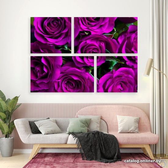 

Модульная картина Citydecor Цветы/Растения 8.39 83x118 см