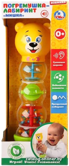 

Погремушка Умка Мишка FS101602-R