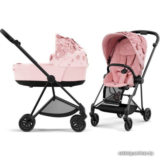 

Универсальная коляска Cybex Mios III (2 в 1, Simply Flowers Pale Blush)