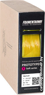 

Пластик Filamentarno! Prototyper T-Soft 1.75 мм 750 г (жёлтый)