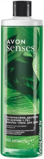 

Avon Гель для душа Senses Тропические Джунгли 500 мл