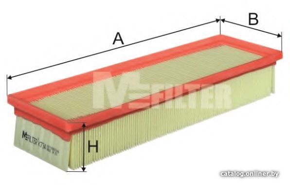 

Воздушный фильтр Mfilter K734