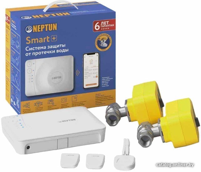 

Набор защиты от протечек Neptun Profi Smart+ 1/2