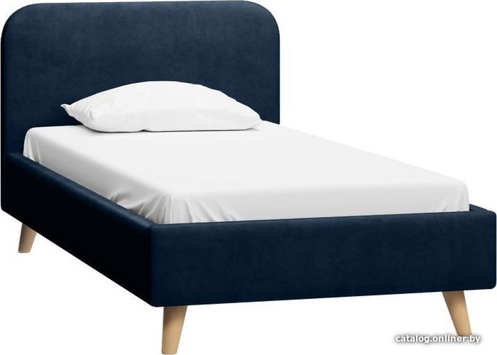 

Кровать Divan Лайтси 120x200 (velvet navy blue)