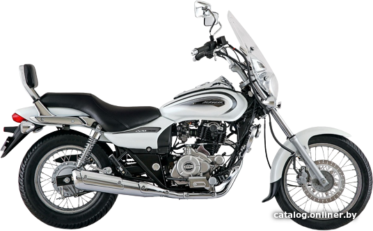 

Мотоцикл BAJAJ Avenger 220 Cruise DTS-i (белый глянцевый)