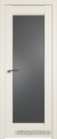 

Межкомнатная дверь ProfilDoors 107U 90x200 (магнолия сатинат, стекло графит)