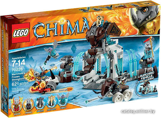 

Конструктор LEGO 70226 Mammoth’s Frozen Stronghold