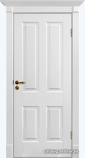 

Межкомнатная дверь Динмар Палацио 17 70x200 (белый)