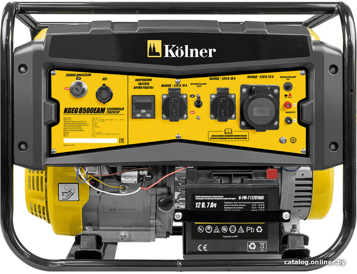 

Бензиновый генератор Kolner KGEG 8500EAМ