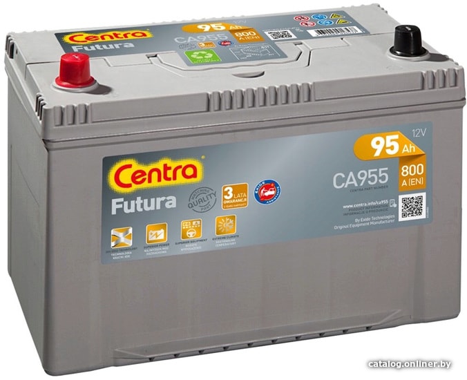 

Автомобильный аккумулятор Centra Futura Asia CA955 (95 А·ч)