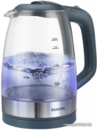 

Электрический чайник Marta MT-1098 (серый мрамор)