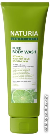 

Evas Гель для душа Naturia Pure Body Wash Wild Mint & Lime 100 мл