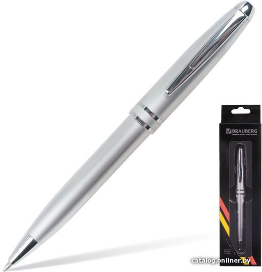 

Ручка шариковая BRAUBERG Oceanic silver 140723