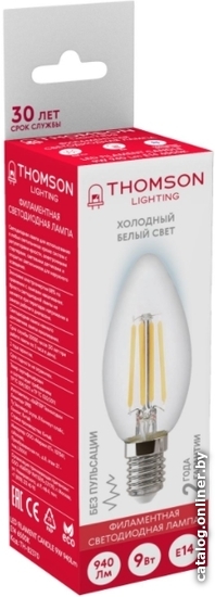 

Светодиодная лампочка Thomson Filament Candle TH-B2370