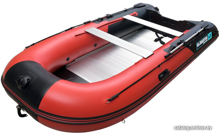 

Моторно-гребная лодка Gladiator Active C420AL (черный/красный)