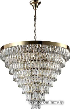 

Подвесная люстра Crystal Lux Abigail SP22 D820 (Gold/Transparent)