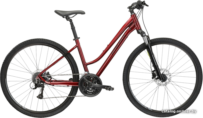 

Велосипед Kross Evado 4.0 DL/19" 2022 (ruby red/black gloss)