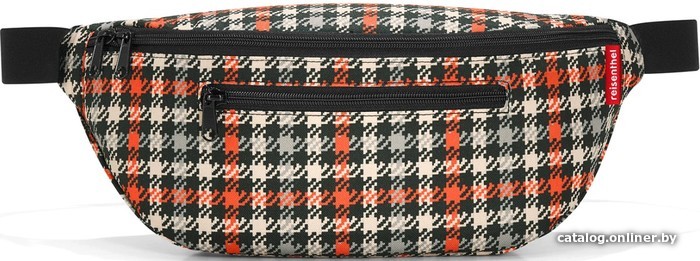 

Женская сумка Reisenthel Beltbag M Glencheck WY3068 red (красный/белый)