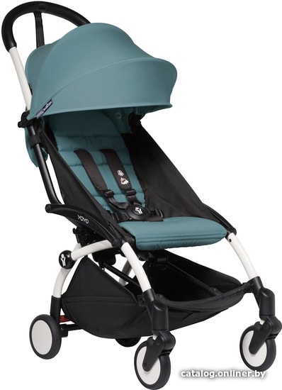 

Коляска прогулочная «книга» Babyzen Yoyo2 (прогулка, белая рама, aqua)