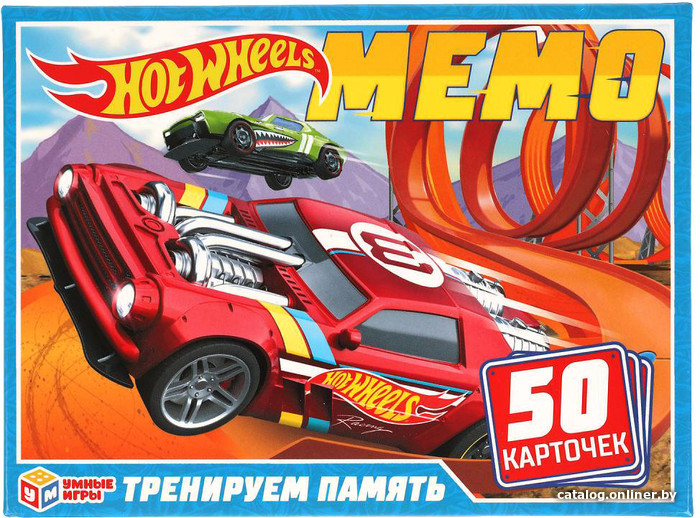 

Карточная игра Умные игры Мемо. Хот Вилс 4680107925046