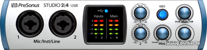 

Аудиоинтерфейс PreSonus Studio 24