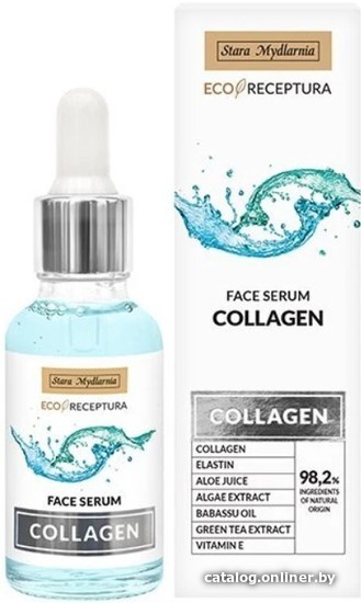

Stara Mydlarnia Сыворотка для лица Ecoreceptura Collagen 30 мл