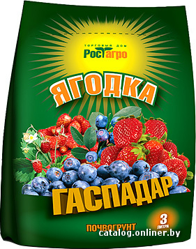 

Грунт Торговый дом Рост Агро Гаспадар ягодка 3 л