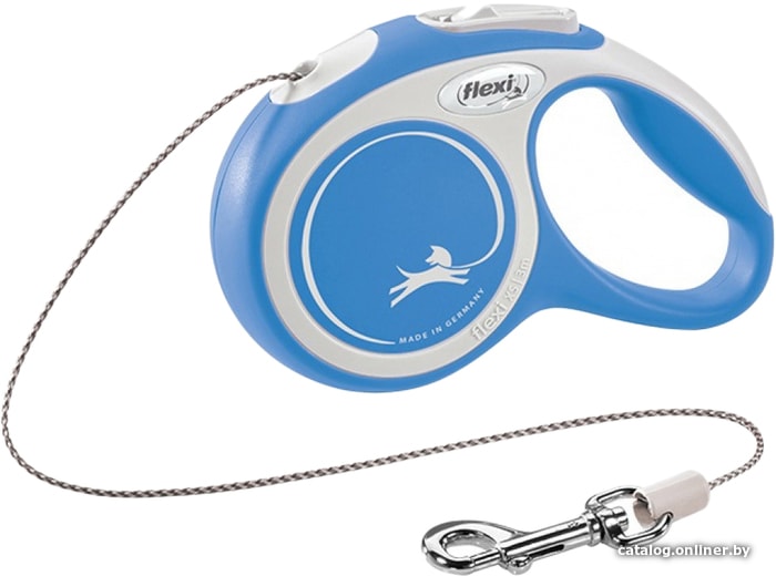 

Поводок-рулетка Flexi New Comfort XS Cord 3 м (синий)