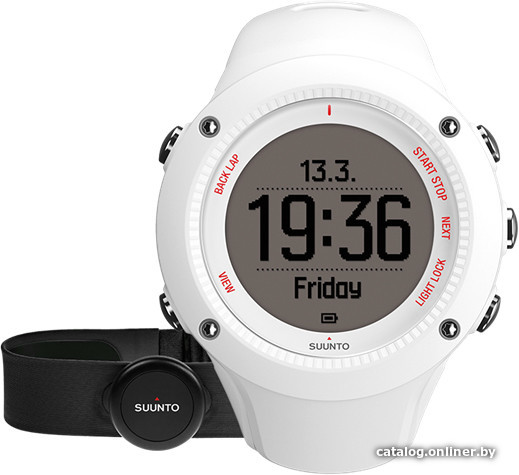 

Умные часы Suunto Ambit3 Run HR (белый) [SS021259000]