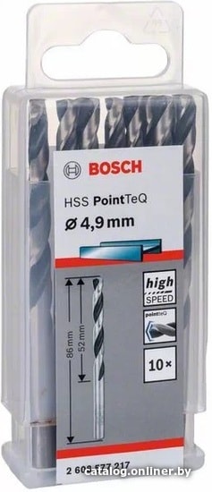 

Набор оснастки Bosch 2608577217 (10 предметов)